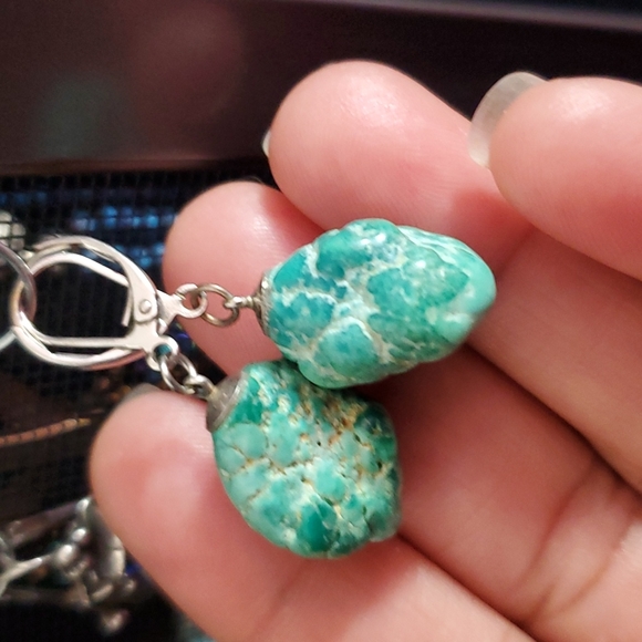 Turquoise Earrings - Picture 3 of 3